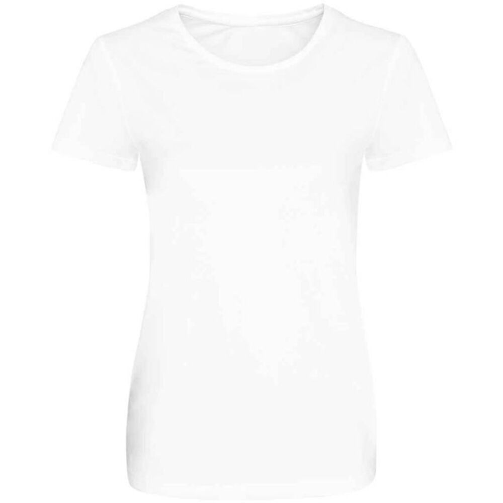 Awdis Womens/Ladies Cool Smooth T-Shirt / Arctic White